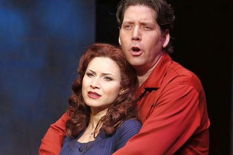 Jenny Powers in Donnybrook at the Irish Repertory Theatre